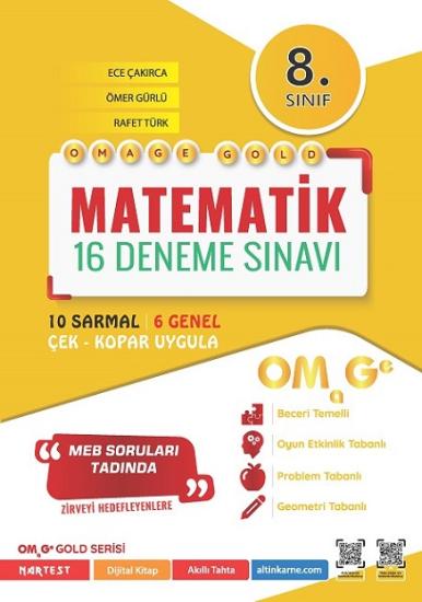 OMAGE GOLD 8. SINIF MATEMATİK DENEME SINAVI