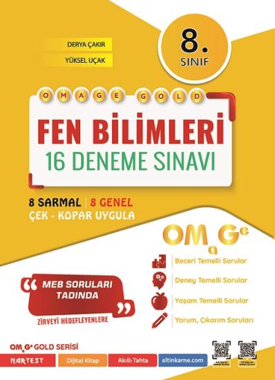 OMAGE GOLD 8. SINIF FEN BİLİMLERİ DENEME SINAVI