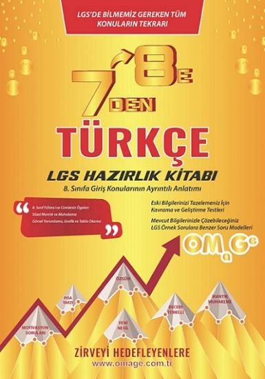 OMAGE 7’DEN 8’E TÜRKÇE HAZIRLIK KİTABI