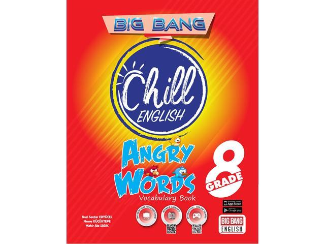 BIG BANG 8. SINIF CHILL ENGLISH ANGRY WORDS VOCABULARY BOOK