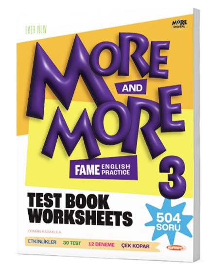 MORE & MORE 3. SINIF TEST BOOK