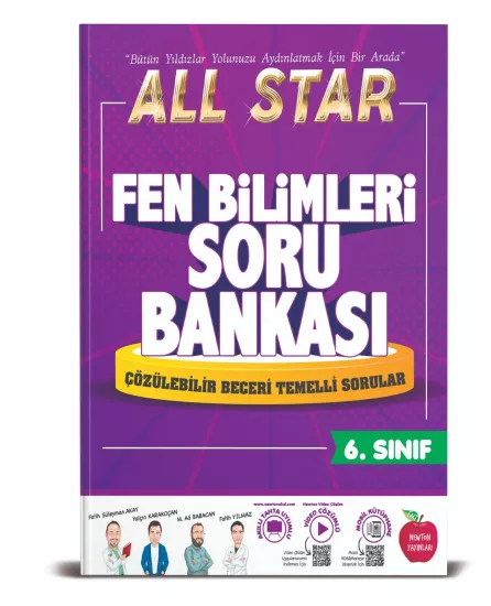 NEWTON 6. SINIF ALL STAR FEN BİLİMLERİ SORU BANKASI
