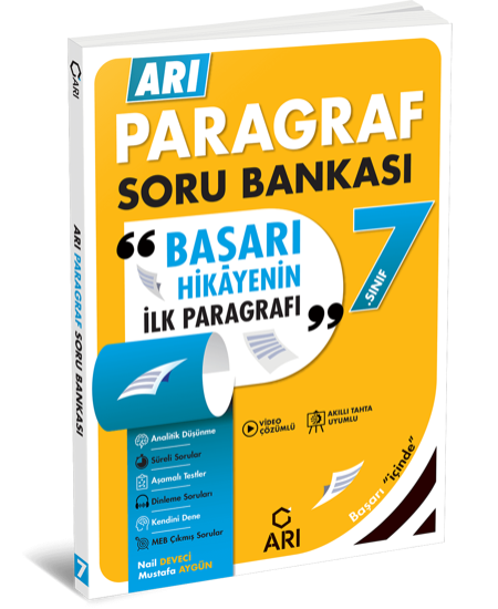 ARI 7. SINIF PARAGRAF SORU BANKASI