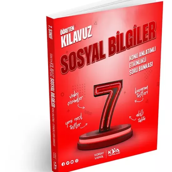 KVA 7.SINIF ÖĞRETEN KILAVUZ SOSYAL BİLGİLER SORU BANKASI