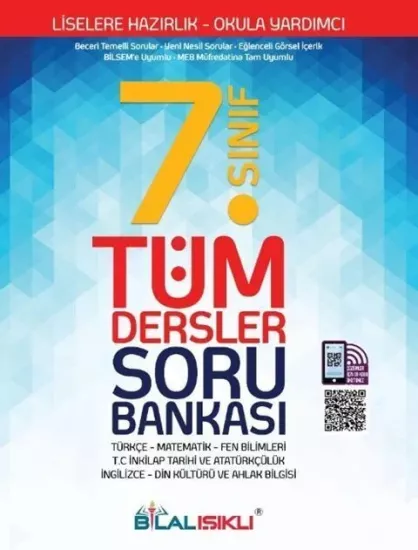 BİLAL IŞIKLI 7.SINIF TÜM DERSLER SORU BANKASI