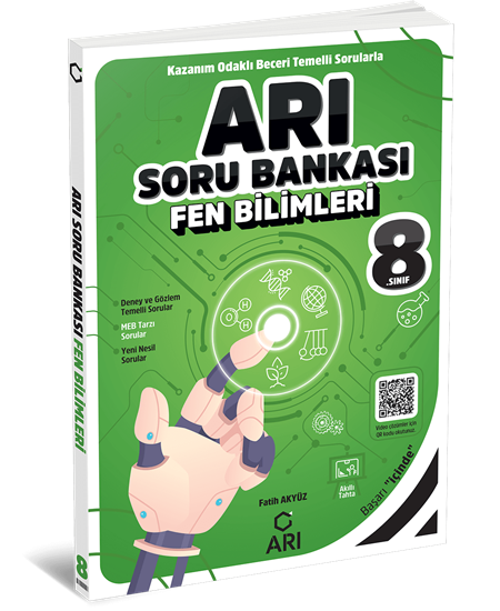 ARI 8. SINIF FEN BİLİMLERİ SORU BANKASI