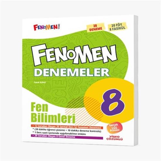 FENOMEN 8. SINIF FEN BİLİMLERİ DENEME