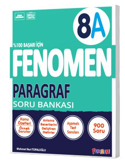 FENOMEN 8. SINIF PARAGRAF (A) SORU BANKASI