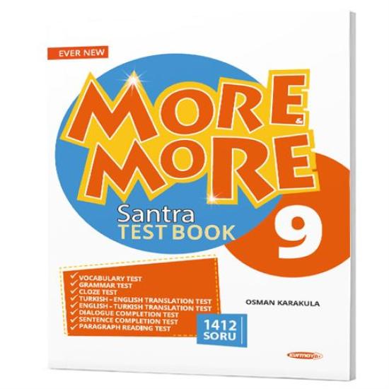 MORE & MORE 9. SINIF SANTRA TEST BOOK