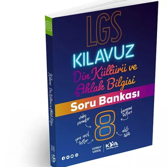 KVA 8.SINIF KILAVUZ DİN KÜLTÜRÜ VE AHLAK BİLGİSİ SORU BANKASI