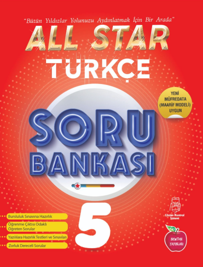 NEWTON 5. SINIF ALL STAR TÜRKÇE SORU BANKASI