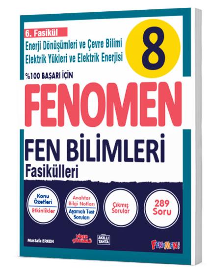 FENOMEN 8. SINIF FEN BİLİMLERİ 6. FASİKÜL