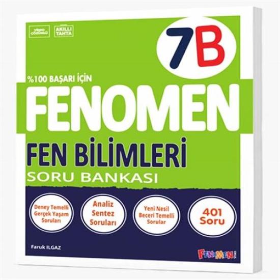 FENOMEN 7. SINIF FEN BİLİMLERİ (B) SORU BANKASI
