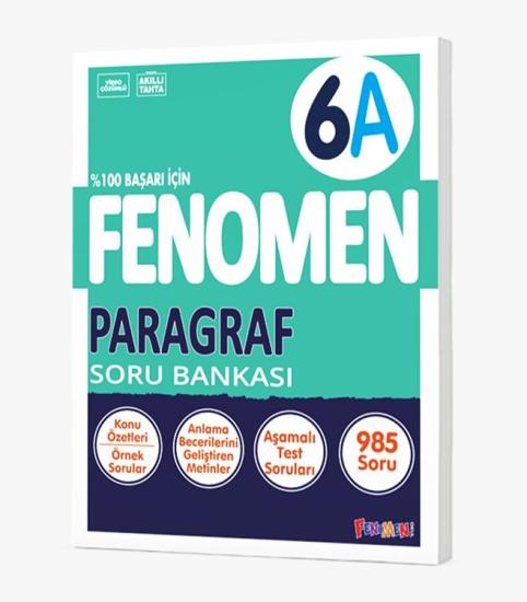 FENOMEN 6. SINIF PARAGRAF (A) SORU BANKASI