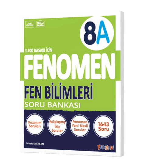 FENOMEN 8. SINIF FEN BİLİMLERİ (A) SORU BANKASI