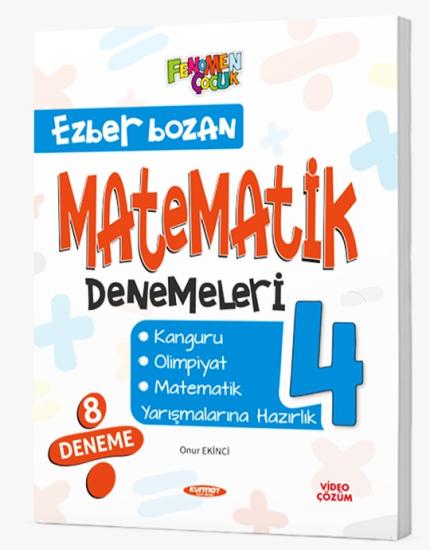 FENOMEN ÇOCUK 4. SINIF EZBER BOZAN MATEMATİK DENEMELERİ