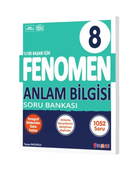 FENOMEN 8. SINIF ANLAM BİLGİSİ SORU BANKASI