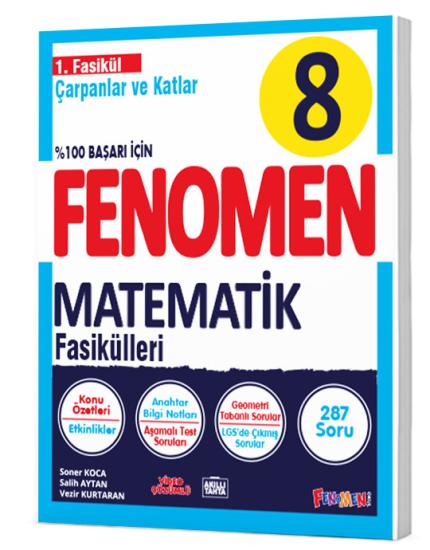 FENOMEN 8. SINIF MATEMATİK 1. FASİKÜL
