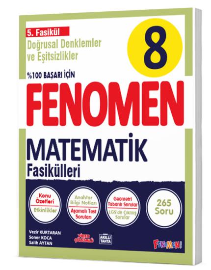 FENOMEN 8. SINIF MATEMATİK 5. FASİKÜL