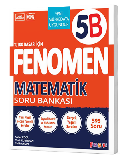 FENOMEN 5.SINIF MATEMATİK (B) SORU BANKASI