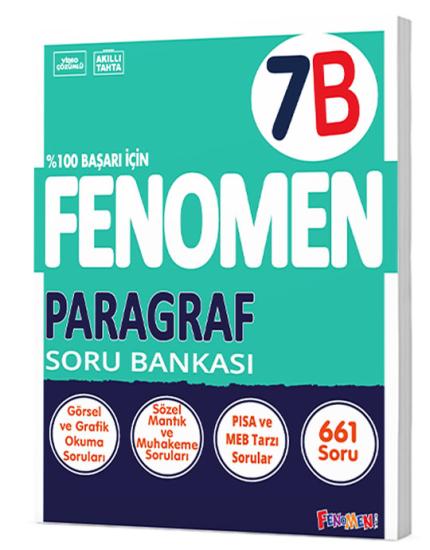 FENOMEN 7. SINIF PARAGRAF (B) SORU BANKASI