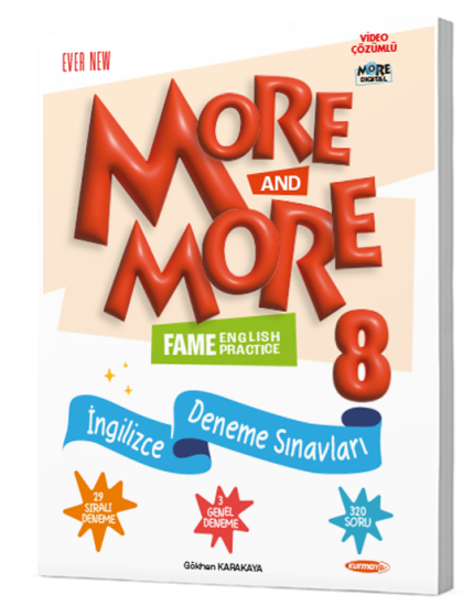 MORE & MORE 8. SINIF İNGİLİZCE DENEME SINAVLARI