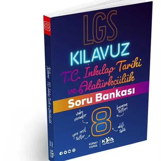 KVA 8.SINIF KILAVUZ İNKILAP TARİHİ VE ATATÜRKÇÜLÜK SORU BANKASI