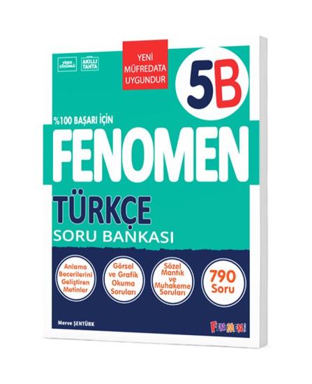 FENOMEN 5.SINIF TÜRKÇE (B) SORU BANKASI