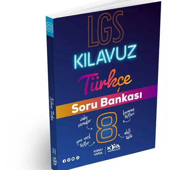 KVA 8.SINIF KILAVUZ TÜRKÇE SORU BANKASI