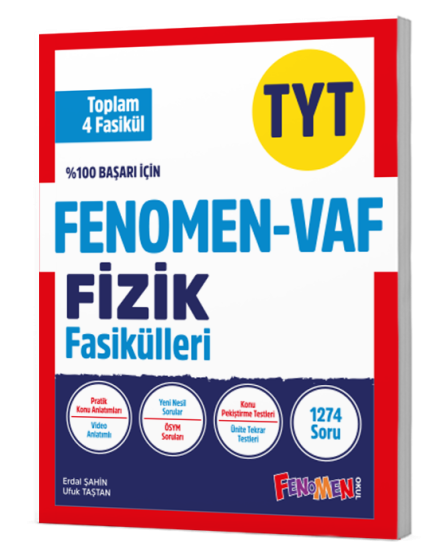 FENOMEN TYT VAF FİZİK FASİKÜL SETİ (4 FASİKÜL)