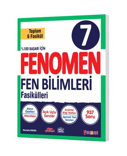 FENOMEN 7.SINIF FEN BİLİMLERİ FASİKÜL SETİ (6 FASİKÜL)